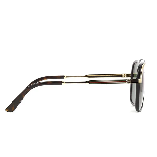 Kính Mát Gucci Sunglasses GG0200S-001 57mm Màu Xanh Green