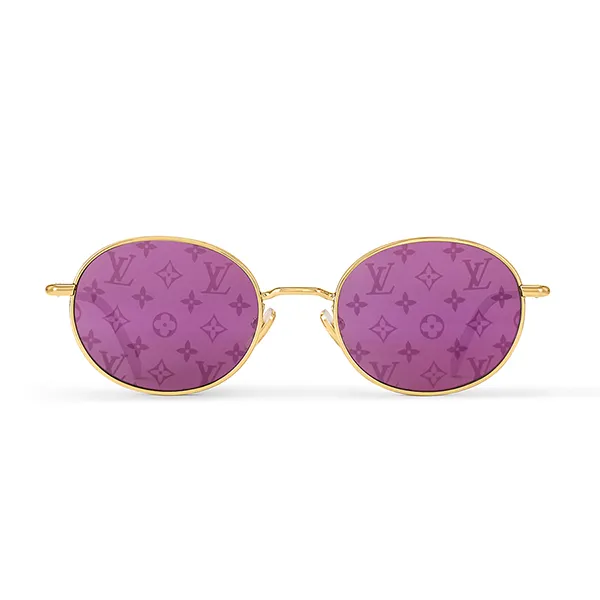 Kính Mát Louis Vuitton LV Bright Round Sunglasses Z2429U Màu Hồng Tím - Kính mắt - Vua Hàng Hiệu