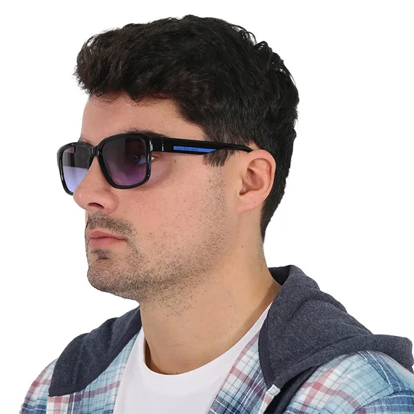 Kính Mát Nam Calvin Klein CK Black Sunglasses CKJ21631S-001 56mm Màu Xám Đen - Kính mắt - Vua Hàng Hiệu