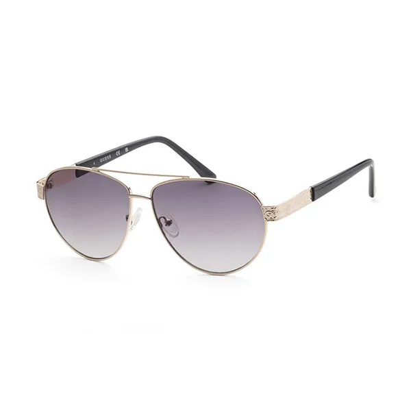 Kính Mát Nam Guess 60mm Gold Sunglasses GF0414-32B Màu Xám Vàng
