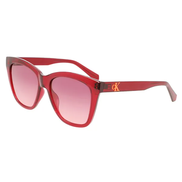 Kính Mát Nữ Calvin Klein CK Cherry Square Sunglasses CKJ22608S-679 Màu Đỏ - Kính mắt - Vua Hàng Hiệu