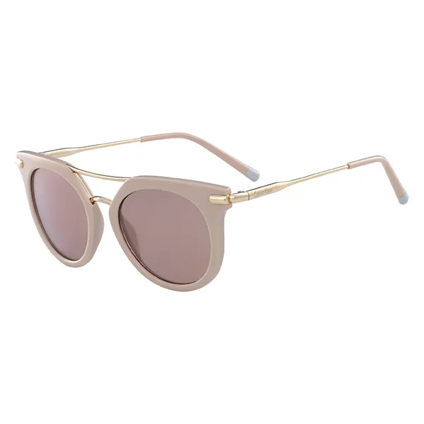 Kính Mát Nữ Calvin Klein CK Cosmetic Pink Sunglasses CCK1232S-608 Màu Hồng Trà Sữa