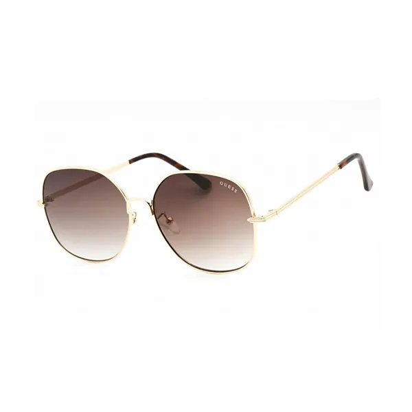 Kính Mát Nữ Guess GF0385-32F-61 Sunglasses Màu Nâu Vàng - Kính mắt - Vua Hàng Hiệu
