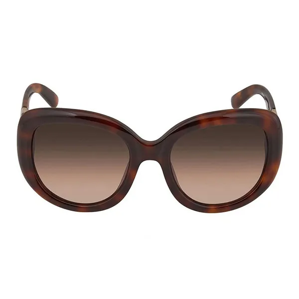 Kính Mát Nữ Salvatore Ferragamo Brown Oval Ladies Sunglasses SF727S 214 53 Màu Nâu - Kính mắt - Vua Hàng Hiệu
