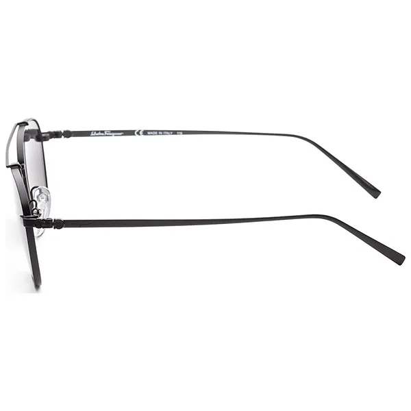 Kính Mát Nữ Salvatore Ferragamo Dark Grey Aviator Men Sunglasses SF200S 002 54 Màu Xám Đen - Kính mắt - Vua Hàng Hiệu