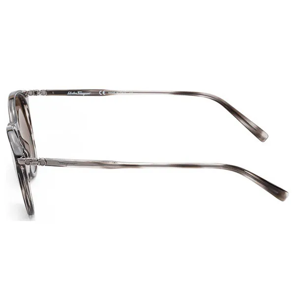 Kính Mát Nữ Salvatore Ferragamo Fashion 53mm Grey Havana Sunglasses SF911S-003 Phối Màu