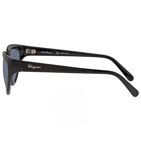 Kính Mát Nữ Salvatore Ferragamo Fashion 60mm Black Sunglasses SF1017S-001 Màu Xanh Đen - Kính mắt - Vua Hàng Hiệu