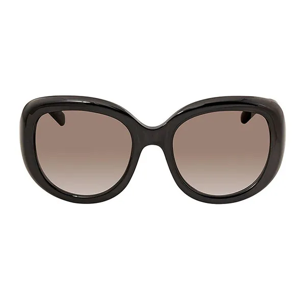 Kính Mát Nữ Salvatore Ferragamo Gradient Smoke Oval SF727S 001 53 Màu Xám Khói - Kính mắt - Vua Hàng Hiệu