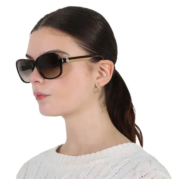 Kính Mát Nữ Salvatore Ferragamo SF606S-214 Fashion 58mm Tortoise Sunglasses Phối Màu