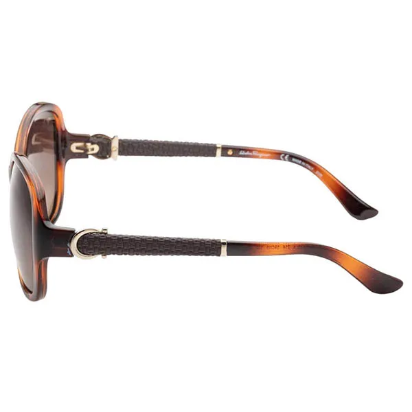 Kính Mát Nữ Salvatore Ferragamo SF744SLA-214-59 Fashion 59mm Tortoise Sunglasses Phối Màu - Kính mắt - Vua Hàng Hiệu