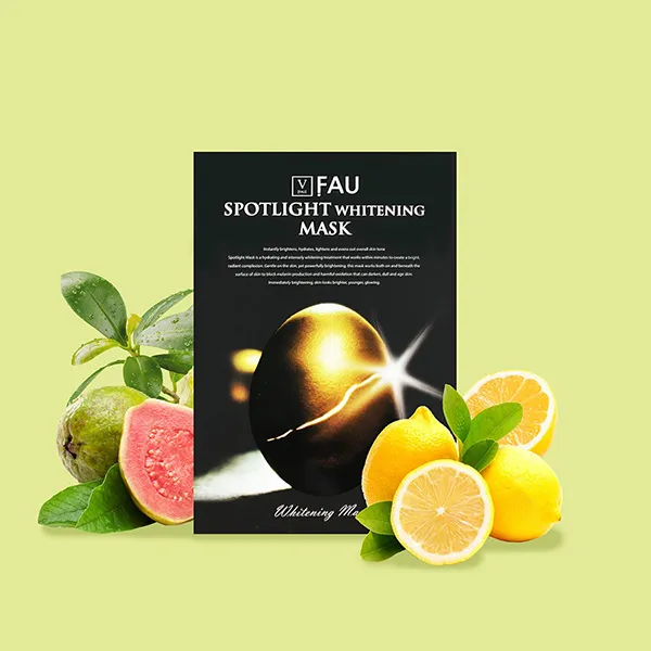 Mặt Nạ Hỗ Trợ Dưỡng Trắng, Mờ Thâm Fau Spotlight Whitening Mask (25g x 5) - Mặt nạ - Vua Hàng Hiệu