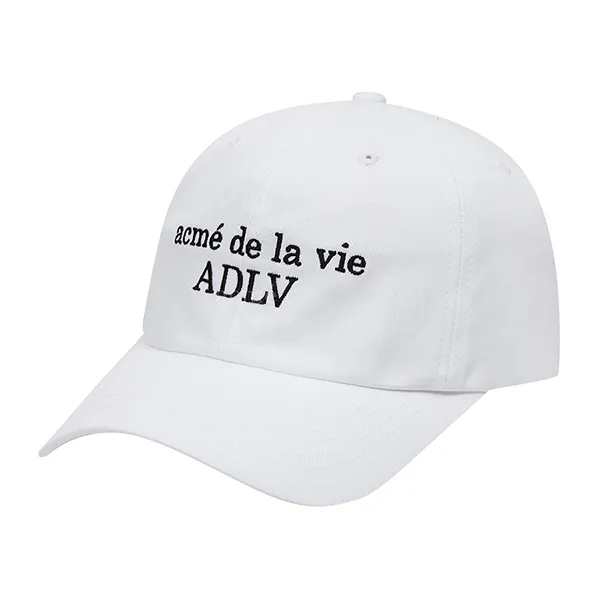 Mũ Acmé De La Vie ADLV Basic Logo Cap ADLV19SS-BCMCBL-WHT Màu Trắng - Mũ nón - Vua Hàng Hiệu
