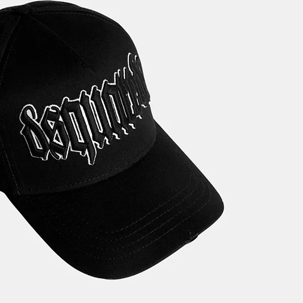 Mũ Dsquared2 Logo-Embroidered Cap BCM073805C00001 Màu Đen - Mũ nón - Vua Hàng Hiệu