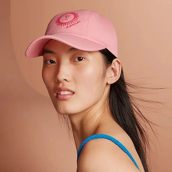 Mũ Hermès Street Style Caps Pink Màu Hồng Size 57 - Mũ nón - Vua Hàng Hiệu