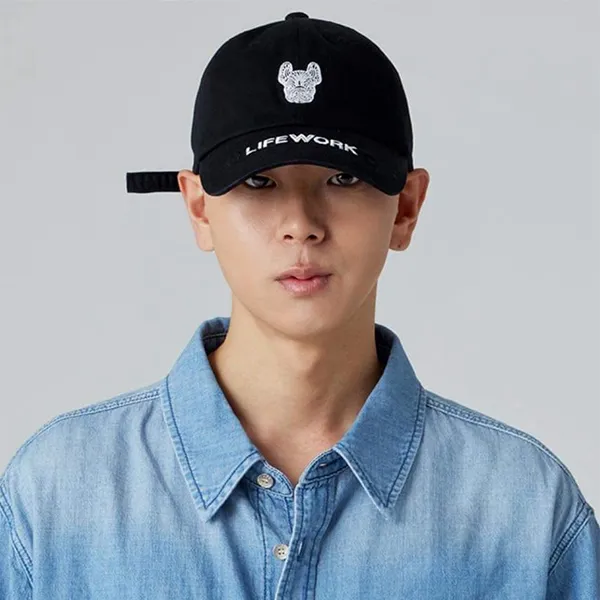 Mũ LifeWork Radock Softball Cap Black LW225CP200 Màu Đen - Mũ nón - Vua Hàng Hiệu