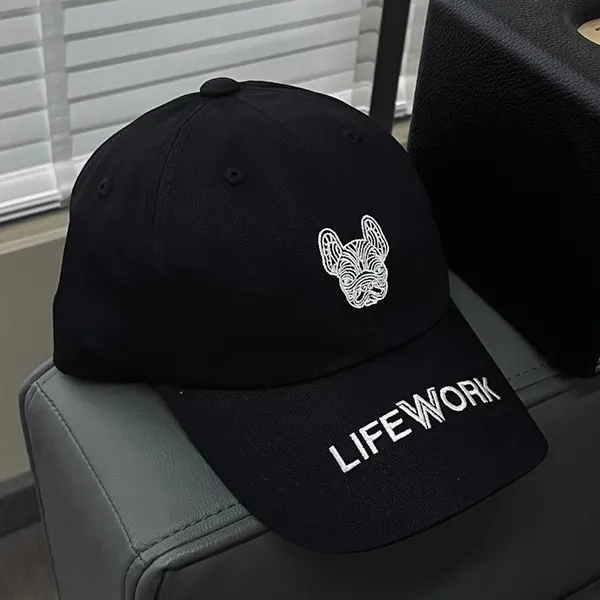 Mũ LifeWork Radock Softball Cap Black LW225CP200 Màu Đen - Mũ nón - Vua Hàng Hiệu