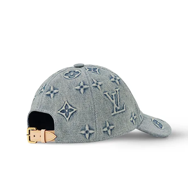 Mũ Louis Vuitton LV Monogram Washed Cap M7156L Màu Xanh Denim - Mũ nón - Vua Hàng Hiệu