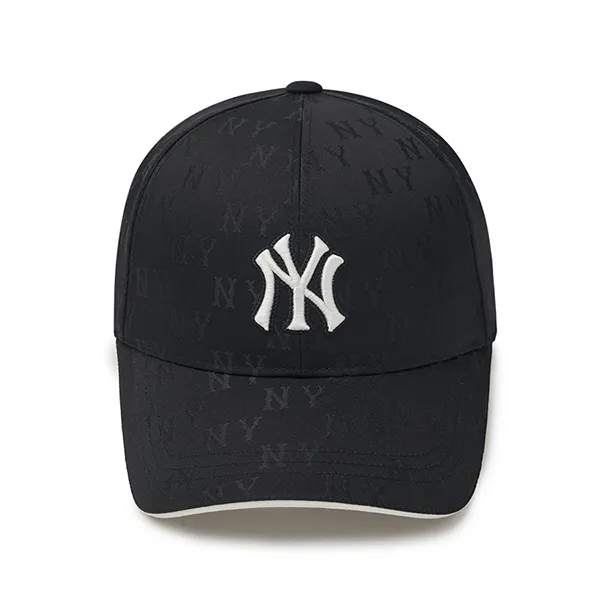 Mũ MLB Classic Monogram Structure Ball Cap New York Yankees 3ACPM014N-50BKS Màu Đen - 1