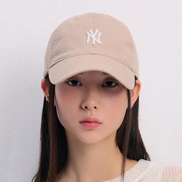 Mũ MLB Rookie Unstructured Ball Cap New York Yankees 3ACP7701N-50BGS Màu Be