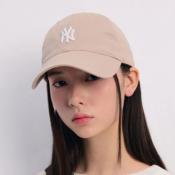 Mũ MLB Rookie Unstructured Ball Cap New York Yankees 3ACP7701N-50BGS Màu Be