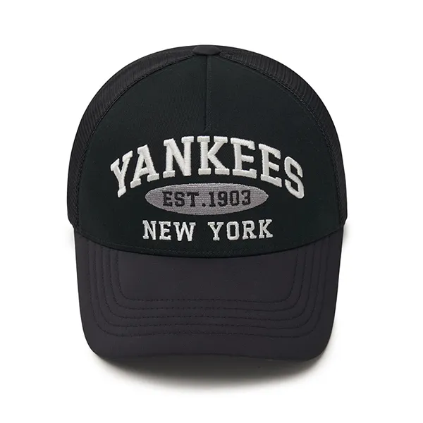 Mũ MLB Varsity Lettering Mesh Cap New York Yankees 3AMCV0143-50BKD Màu Đen