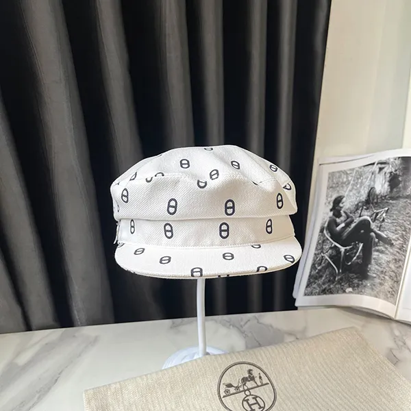 Mũ Nữ Hermès Chaine d'Ancre Casquette White Ladies Màu Trắng Size 58