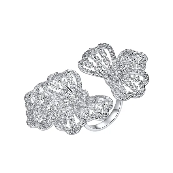 Nhẫn Nữ Kya Jewel Bold Bloom R280 Màu Bạc