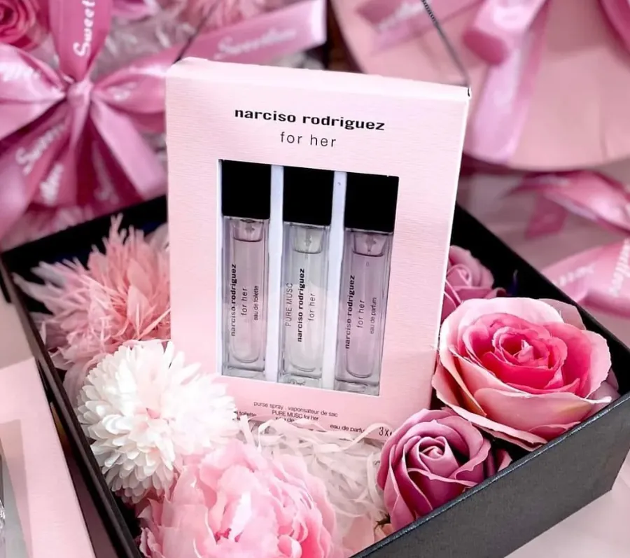 Set nước hoa nữ du lịch Narciso Rodriguez For Her