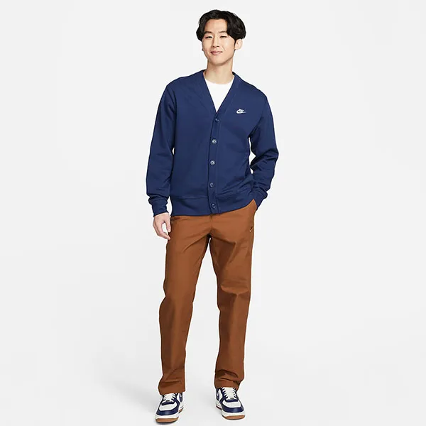 Quần Dài Nam Nike Club Men's Chino Pants FZ5771-281 Màu Nâu Size 28/32