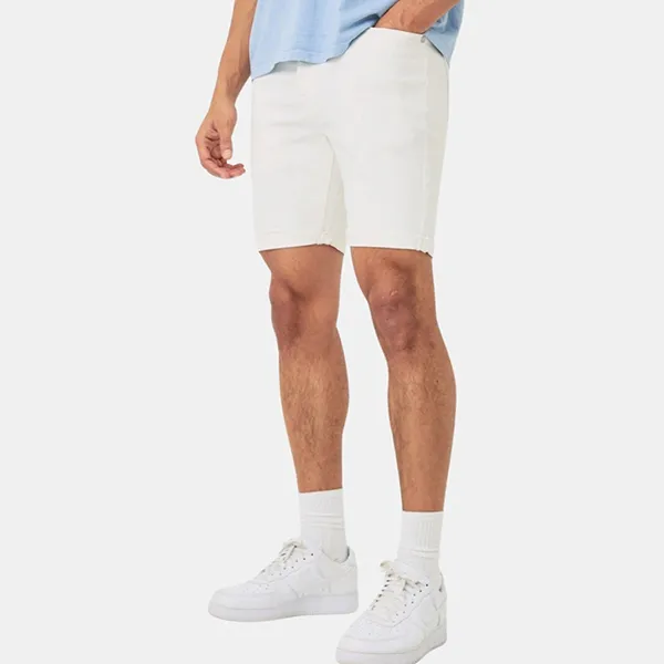 Quần Short Nam Boohooman BMM73519 Màu Trắng Size 30 - Thời trang - Vua Hàng Hiệu