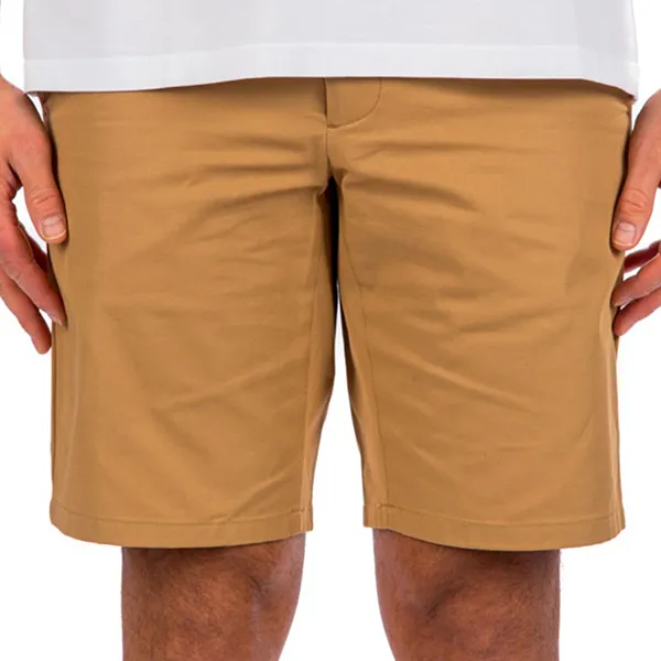 Quần Short Nam Burberry Logo Patch Chino Men 8039654 Màu Camel Size XS