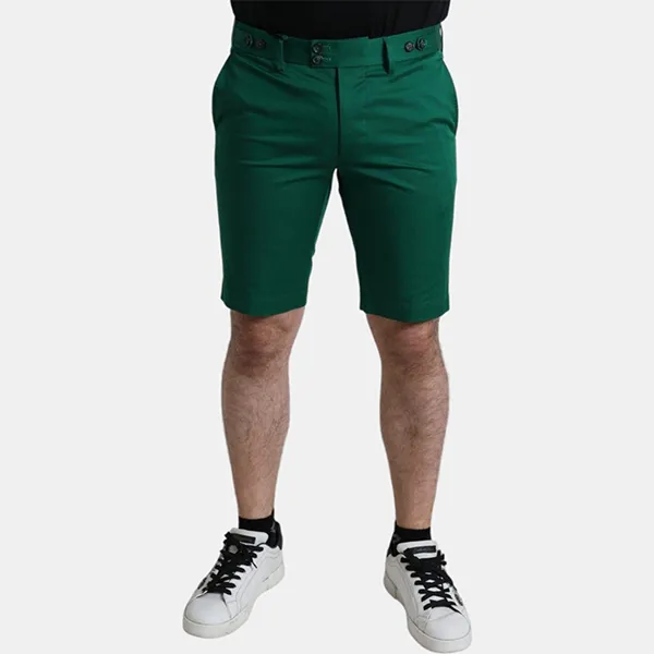 Quần Short Nam Dolce & Gabbana D&G Khaki Short GYTJMT FUFIS Màu Xanh Size 46