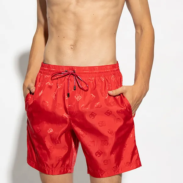 Quần Short Nam Dolce & Gabbana D&G Logo M4A13T ONN57 R0026 Màu Đỏ Size S