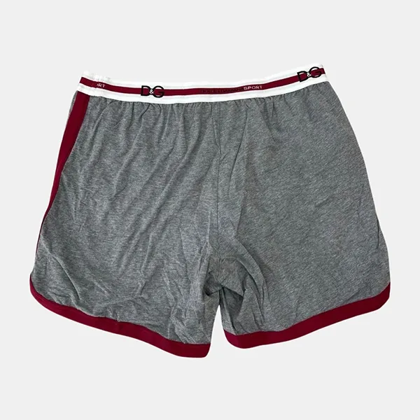 Quần Short Nam Dolce & Gabbana D&G Viền Đỏ Sport N4C16J FUECH Màu Xám Phối Đỏ Size 4 - Thời trang - Vua Hàng Hiệu