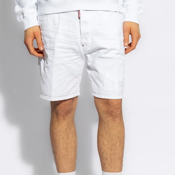 Quần Short Nam Dsquared2 White Marine S71MU0799 STN833 100 Màu Trắng Size 46 - Thời trang - Vua Hàng Hiệu