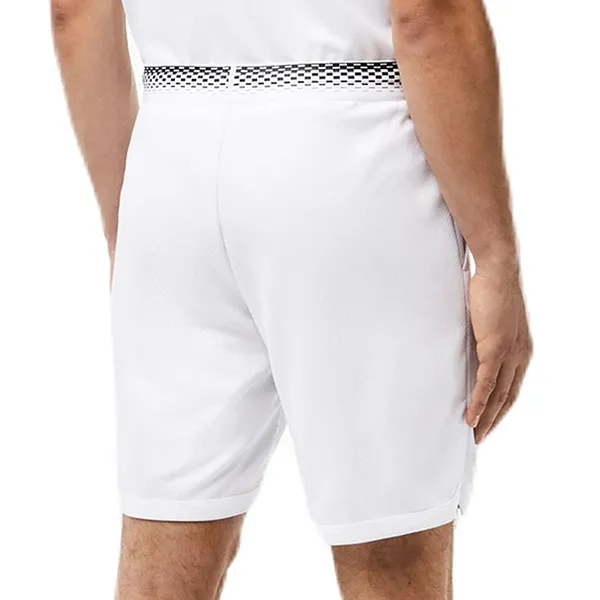 Quần Short Nam Lacoste Men's Tennis X Daniil Medvedev Mesh White GH5209-00-001 Màu Trắng Size 3 - Thời trang - Vua Hàng Hiệu