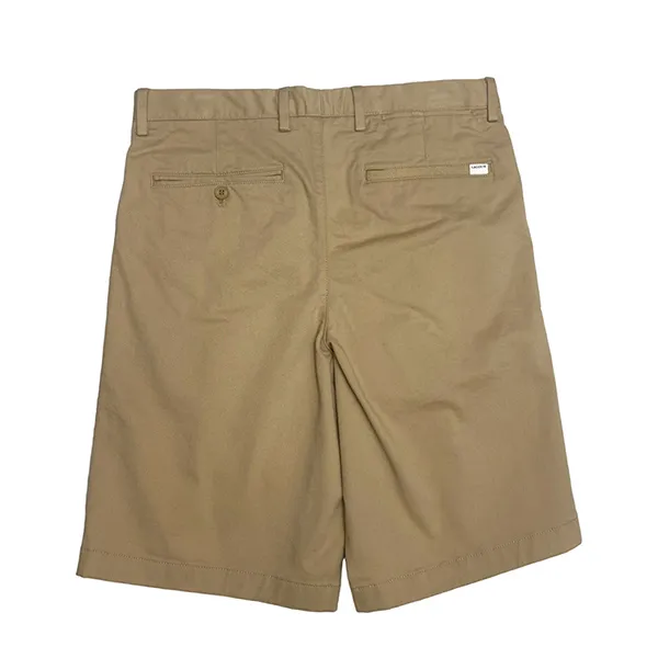 Quần Short Nam Lacoste Regular Fit Shorts FH6322 02S Màu Nâu Khaki Size 40