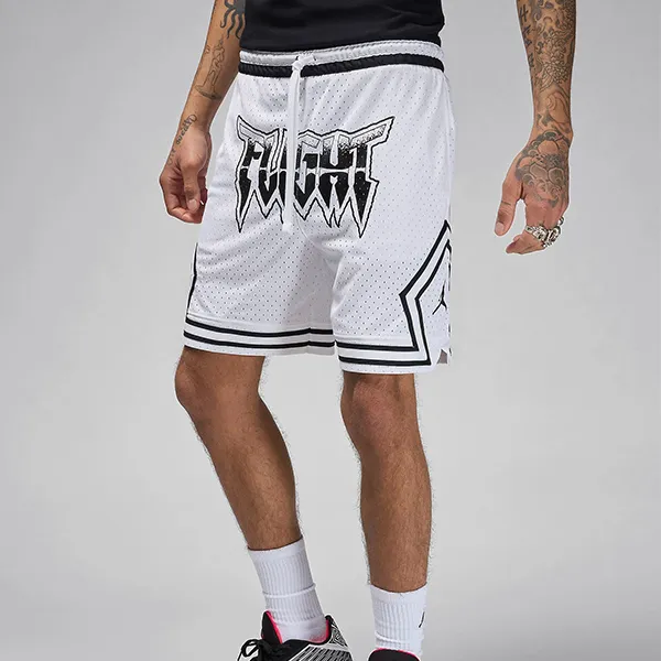 Quần Short Nam Nike Jordan Sport Dri-Fit Diamond Shorts FN5869-100 Màu Trắng Size S