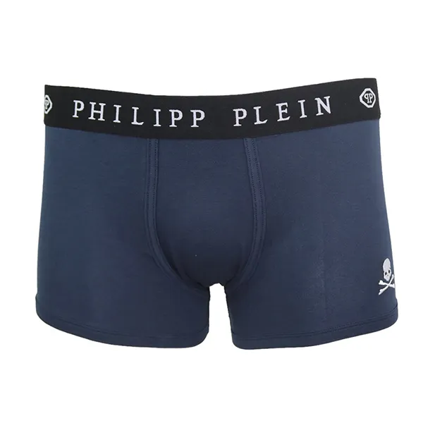 Set 2 Quần Lót Nam Philipp Plein UUPB01-85_BI-PACK_NV Màu Xanh Navy Size L - Thời trang - Vua Hàng Hiệu