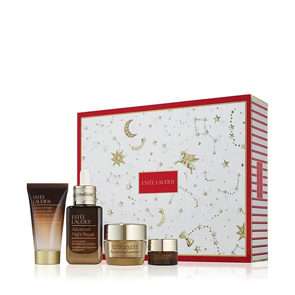 Set Dưỡng Da Estée Lauder The Lift + Glow Routine Stellar Skincare 4 Món