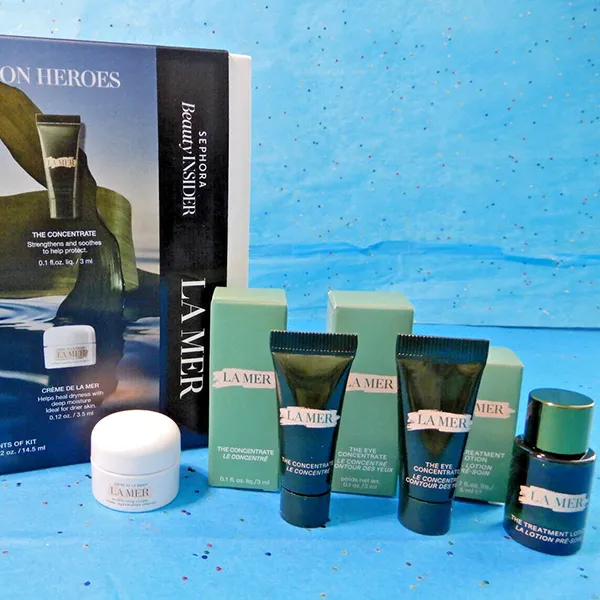 Set Mini La Mer Dưỡng Trắng (Nước Thần 5ml + Serum Phục Hồi Concentrate 3ml + Kem Mắt 3ml + Kem Dưỡng 3.5g) 4 Món - Mỹ phẩm - Vua Hàng Hiệu