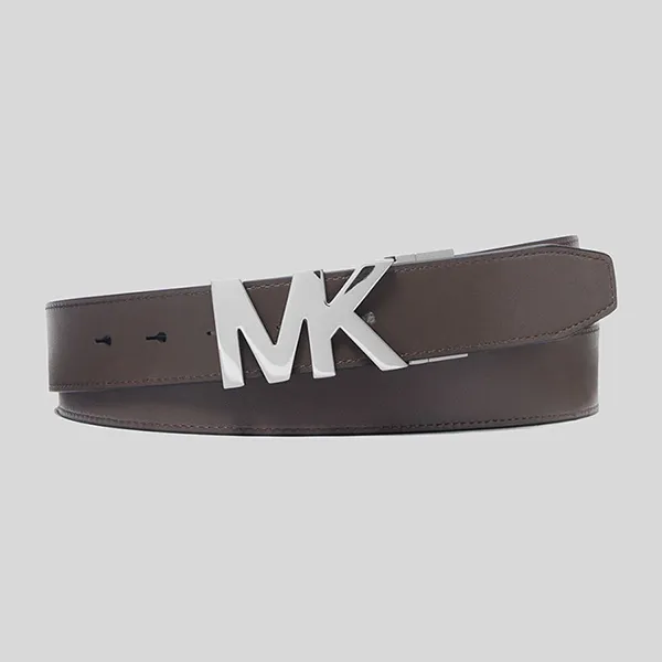 Set Thắt Lưng Michael Kors MK 4-In-1 Logo Reversible Belt Box Set Màu Đen/Nâu