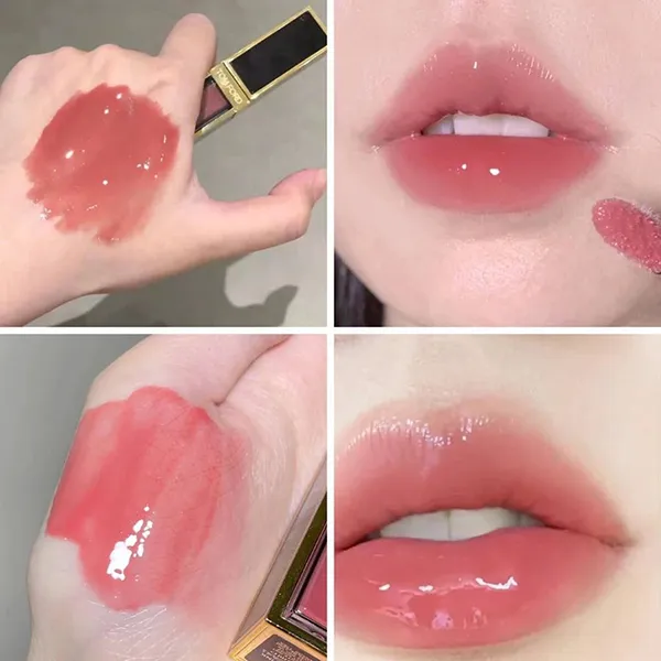 Son Bóng Tom Ford Gloss Luxe Lip 22 Sunrise Pink Màu Hồng Đất