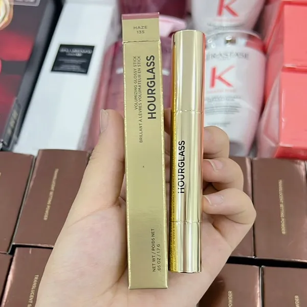 Son Dưỡng Hourglass Phantom Volumising Glossy Balm 135 Haze Màu Đỏ Nâu