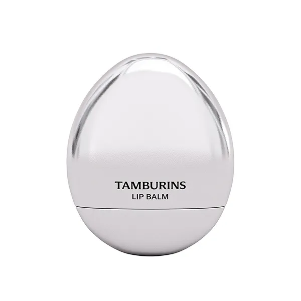 Son Dưỡng Môi Tamburins Egg Lip Balm Milk Tea Vỏ Màu Bạc 5g (Không Mùi)
