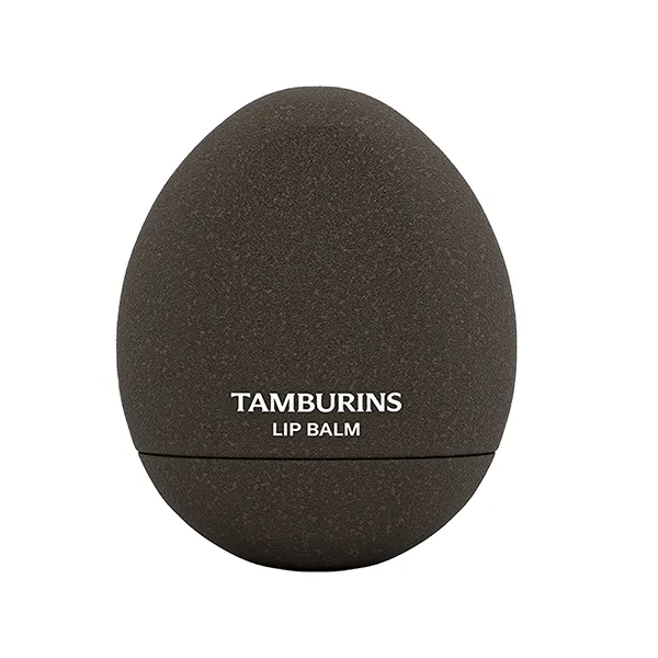 Son Dưỡng Môi Tamburins Egg Lip Balm Woody Green Vỏ Màu Đen 5g