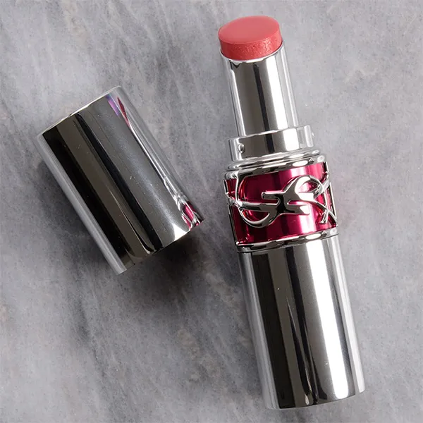 Son Dưỡng Yves Saint Laurent YSL Candy Glaze Lip Gloss Stick 13 Flashing Rose Màu Hồng Đào