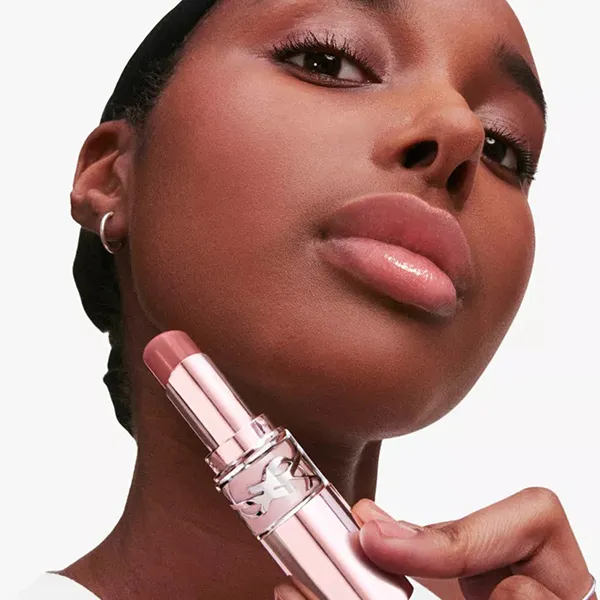 Son Dưỡng Yves Saint Laurent Loveshine Candy Glow 3B Rosewood Blush Màu Hồng Gỗ - Son Môi - Vua Hàng Hiệu