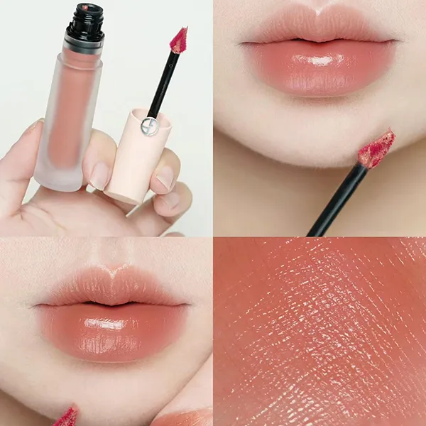 Son Kem Giorgio Armani Lip Maestro Satin Nude Mania Limited Edition 02 Weekend Getaway Màu Cam Đất - Son Môi - Vua Hàng Hiệu