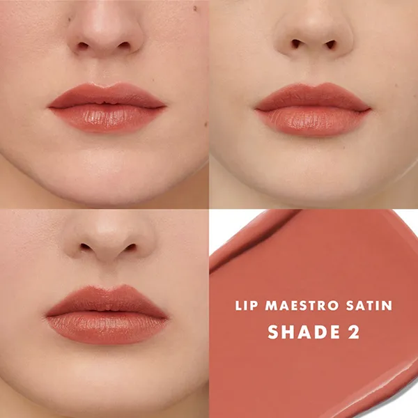 Son Kem Giorgio Armani Lip Maestro Satin Nude Mania Limited Edition 02 Weekend Getaway Màu Cam Đất - Son Môi - Vua Hàng Hiệu